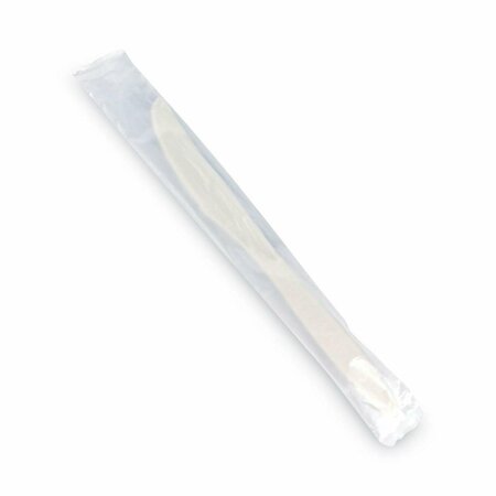 TRASCOCINA Plastic Knives, Beige, 500PK TR3194285